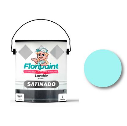 PINTURA SATINADO GALON FLORIPAINT