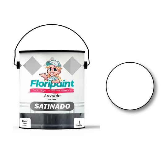 PINTURA SATINADO GALON FLORIPAINT