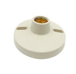 PLAFON PLASTICO ROSCA E27 4"