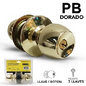 CERRADURA DE POMO DORODO EXXEL