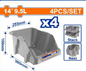 CAJA PLASTICA GRIS WADFOW