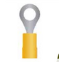 TERMINAL DE ANILLO OJO AMARILLO CABLE 12 - 10 AWG