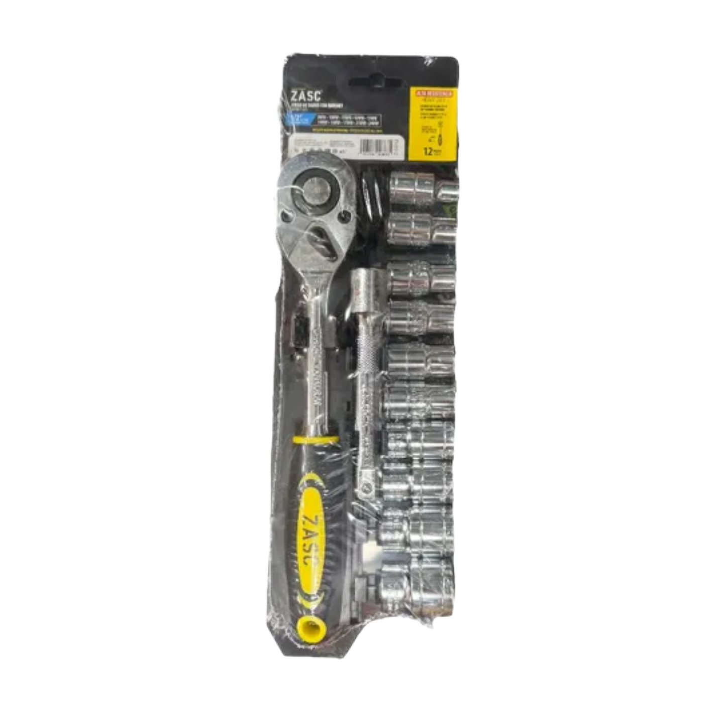 JUEGO DE RATCHET 1/2" ZASC