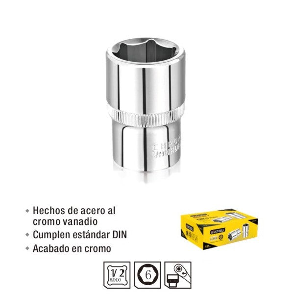DADO 1/2" P/MECANICO UYUSTOOLS