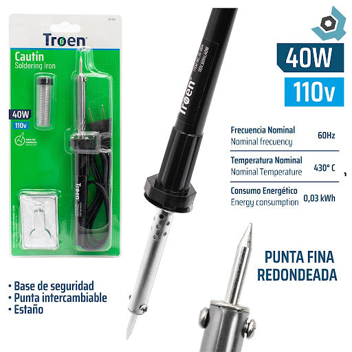 CAUTIN ELECTRICO TROEN 40W