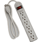 REGLETA ELECTRICA BLANCA 6 TOMAS 200W VITRON